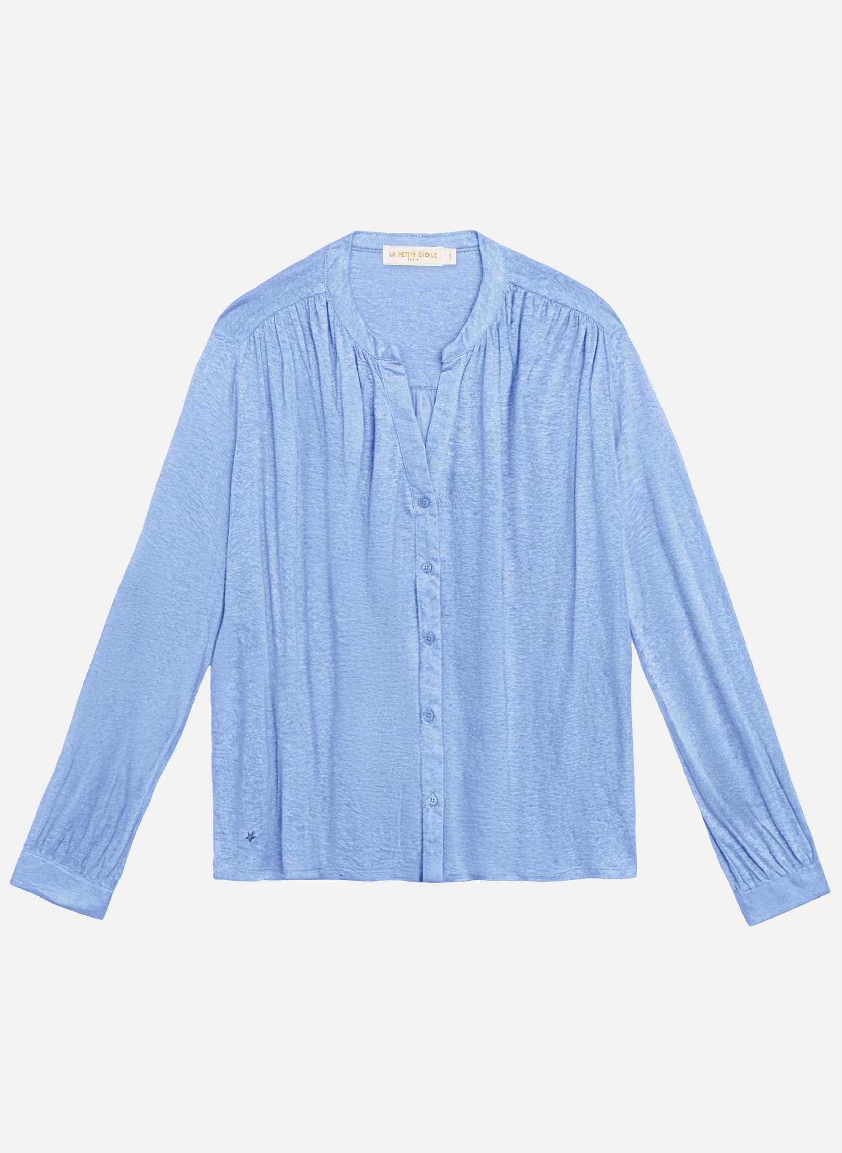 Blouses Blouse - BRADLEY - 25-marine femme bleu La Petite Etoile Blouses Blouse - BRADLEY - 25-marine femme bleu Bleu ciel