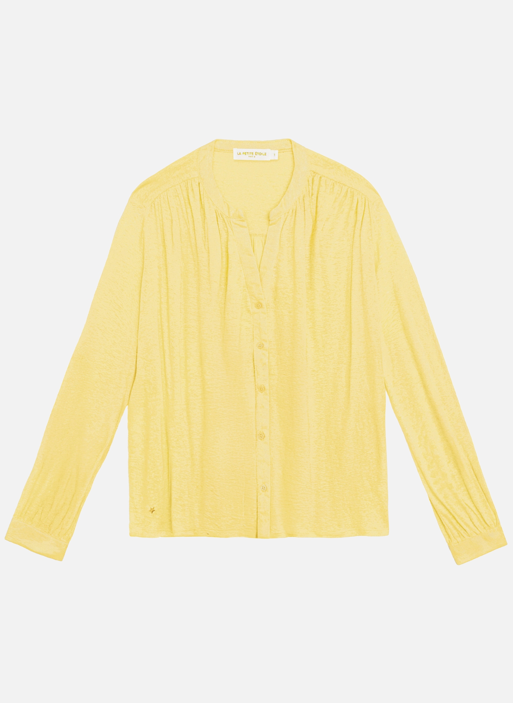 Blouses Blouse - BRADLEY - 25-marine femme jaune La Petite Etoile Blouses Blouse - BRADLEY - 25-marine femme jaune Jaune