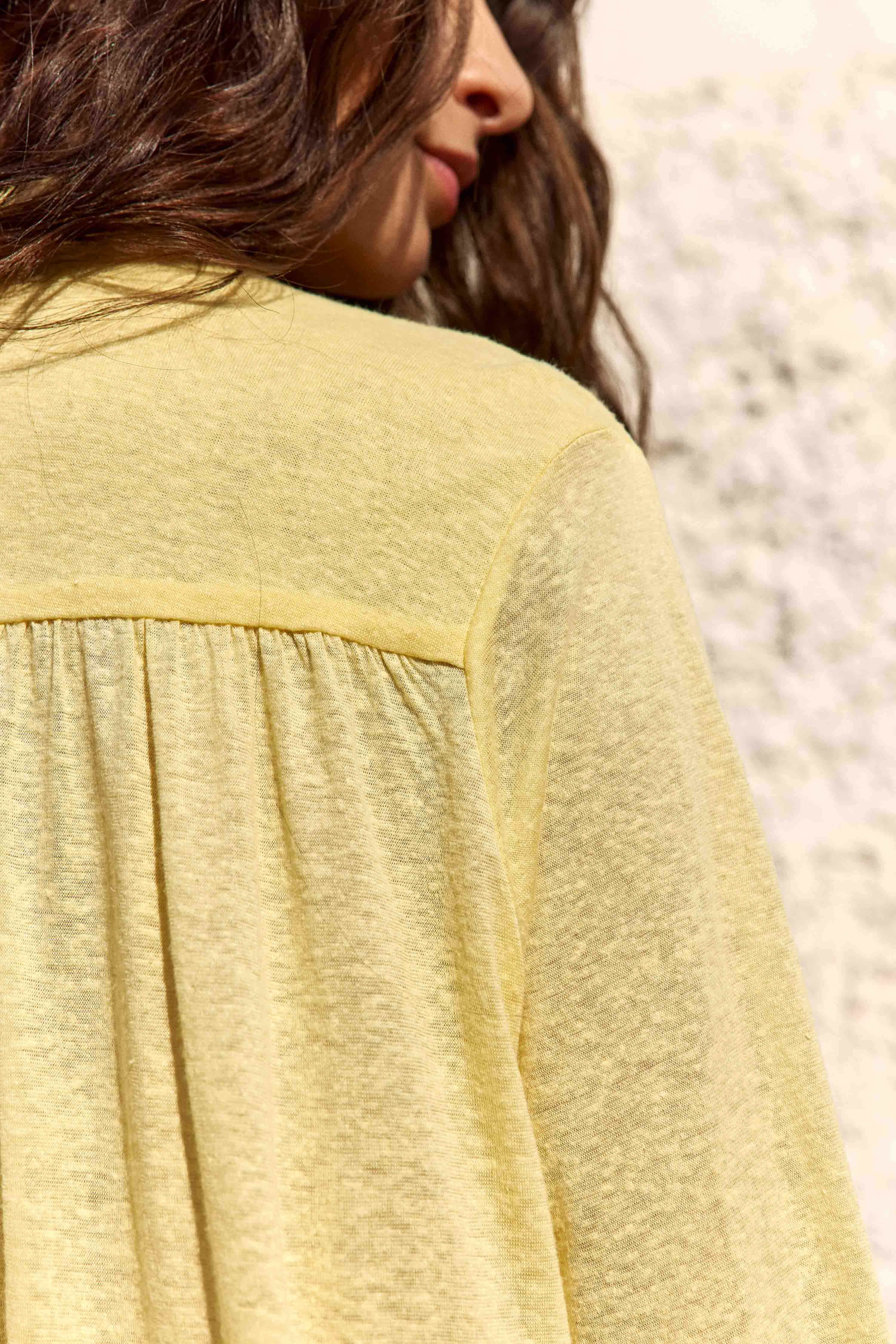 Blouses Blouse - BRADLEY - 25-marine femme jaune La Petite Etoile Blouses Blouse - BRADLEY - 25-marine femme jaune Jaune