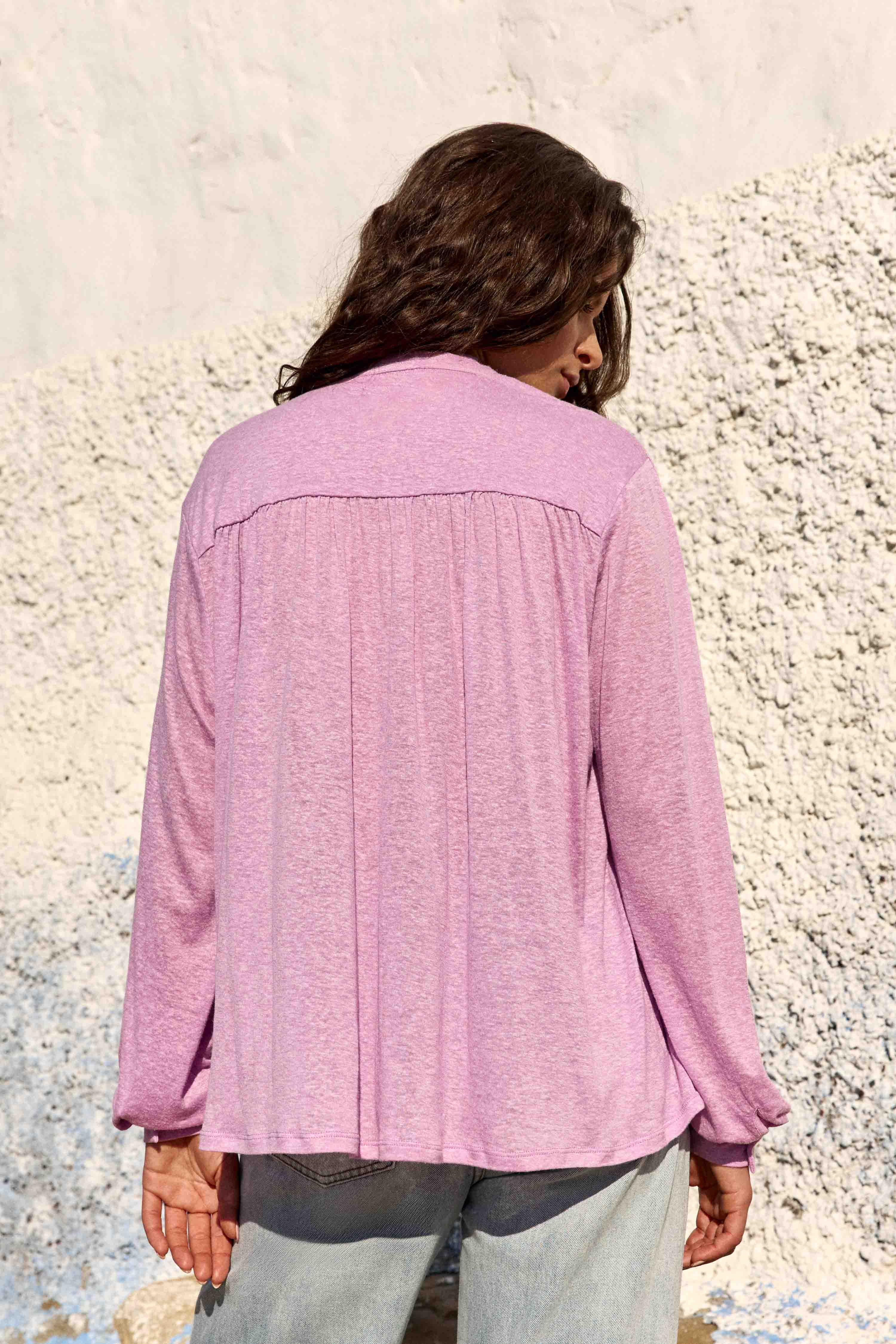 Blouses Blouse - BRADLEY - 25-marine femme rose La Petite Etoile Blouses Blouse - BRADLEY - 25-marine femme rose Vieux rose