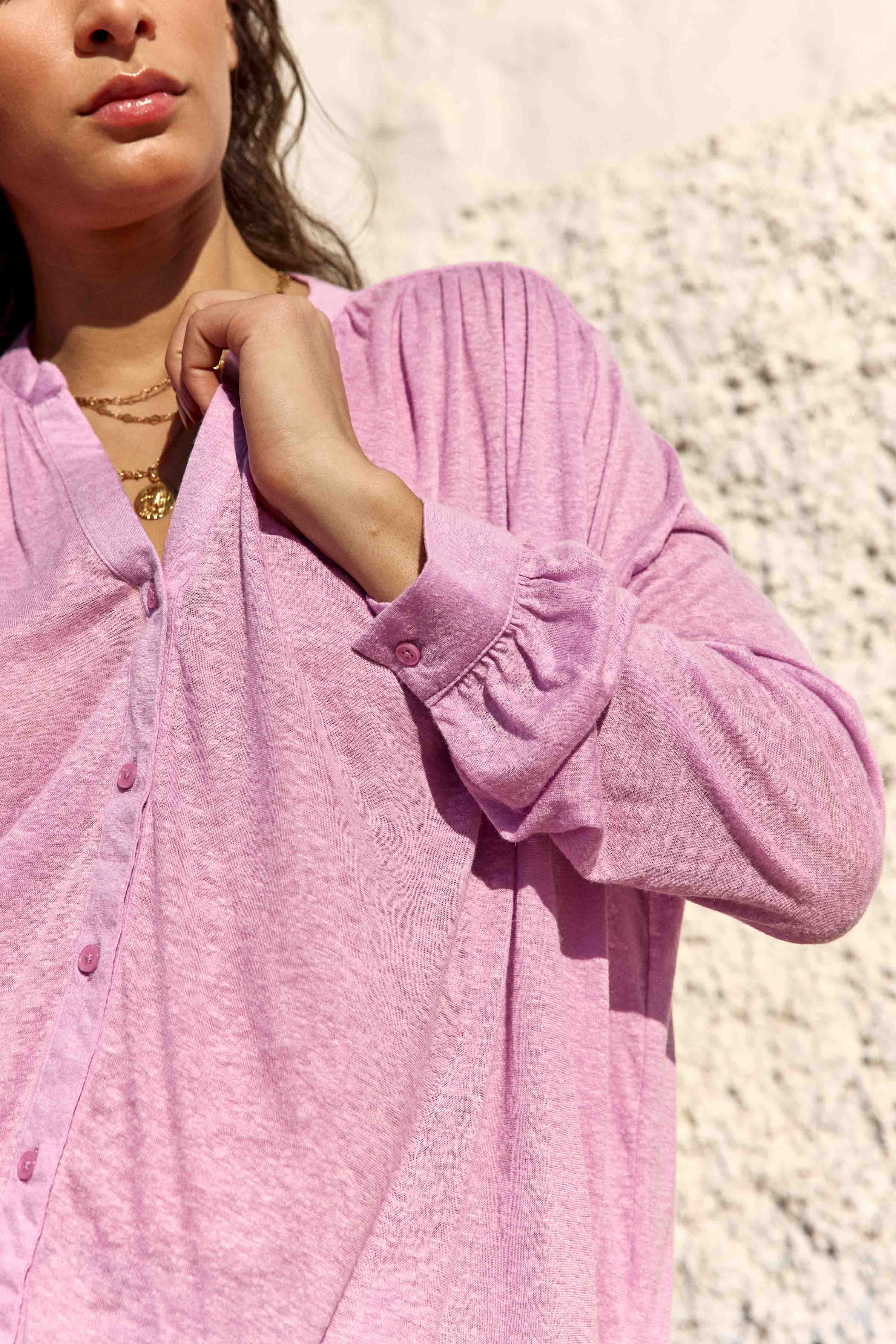 Blouses Blouse - BRADLEY - 25-marine femme rose La Petite Etoile Blouses Blouse - BRADLEY - 25-marine femme rose Vieux rose