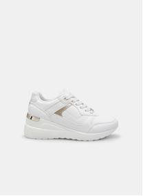 Baskets basses 6411152 femme blanc