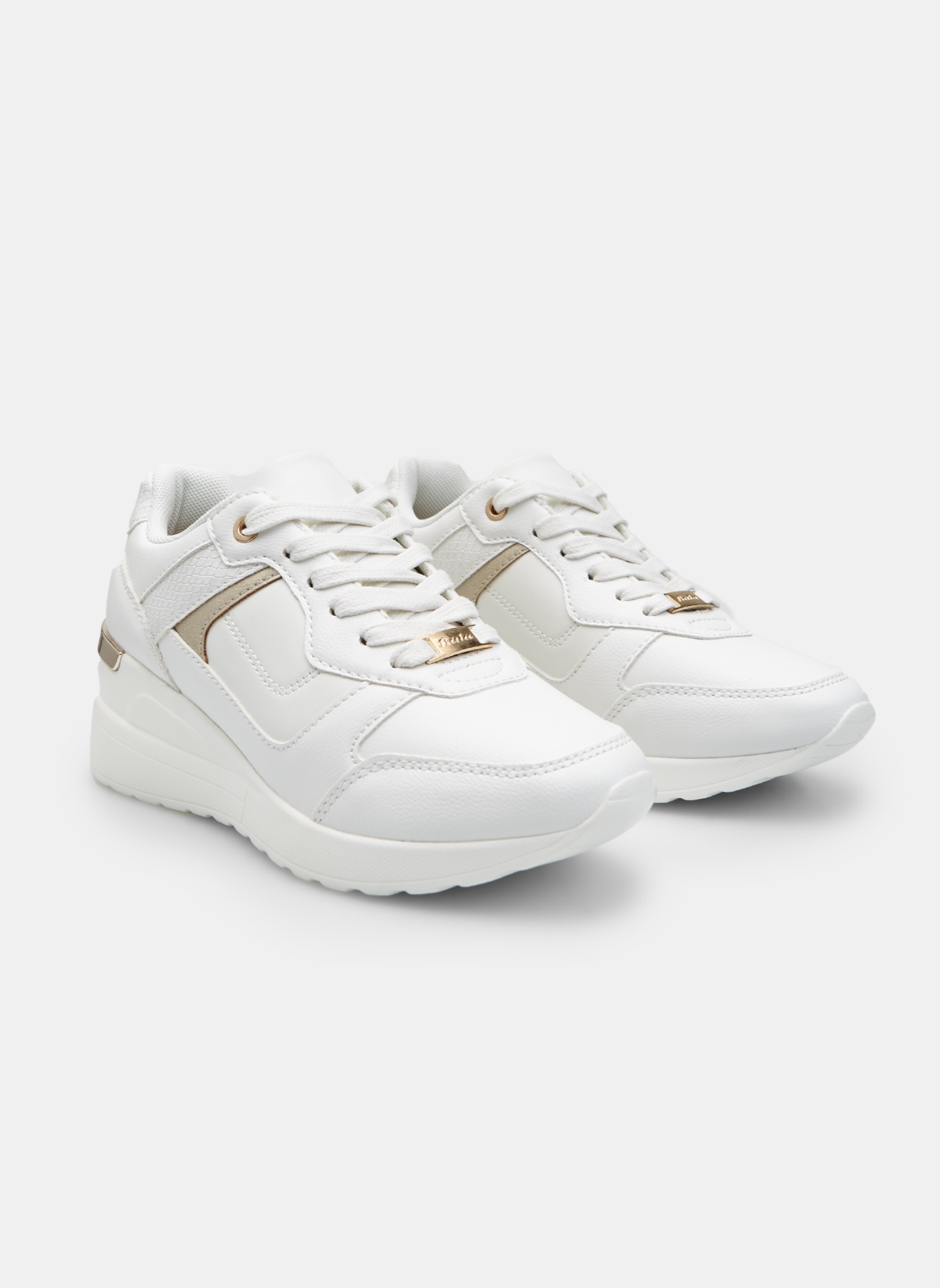 Baskets basses 6411152 femme blanc Bata Baskets basses 6411152 femme blanc Blanc