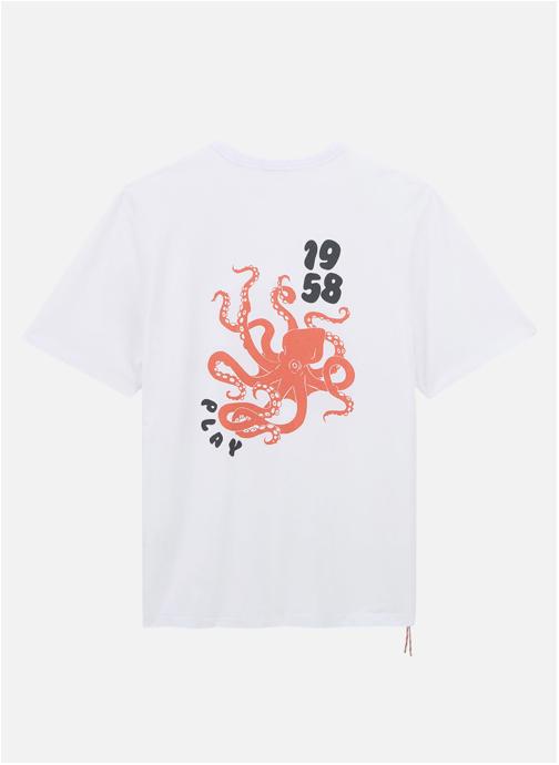 Serge Blanco Tee-shirts T-shirt homme blanc