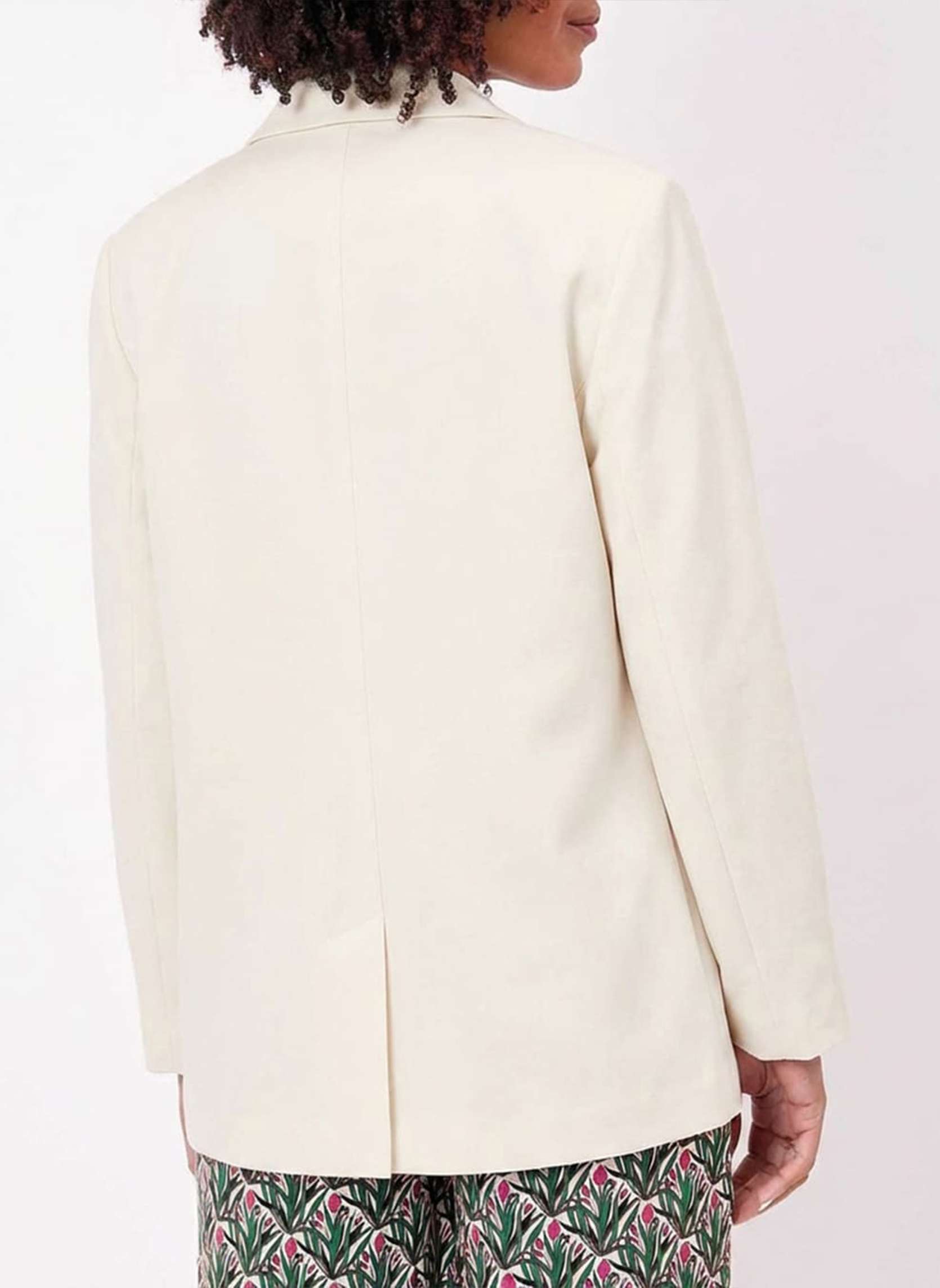 Vestes Veste saharienne unie coton bio LIRIA femme beige La Fiancée Vestes Veste saharienne unie coton bio LIRIA femme beige Ecru