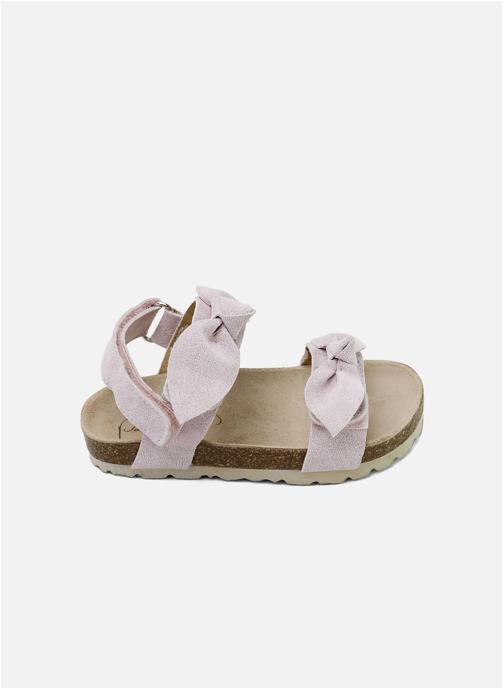 Eli 1957 Sandales Sandales AN49201-SUEDE-ROSPALE Rosa fille rose