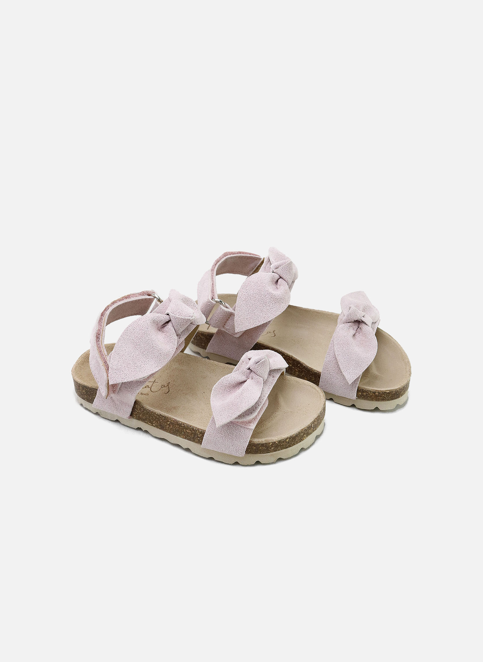 Sandales Sandales AN49201-SUEDE-ROSPALE Rosa fille rose Eli 1957 Sandales Sandales AN49201-SUEDE-ROSPALE Rosa fille rose Rose