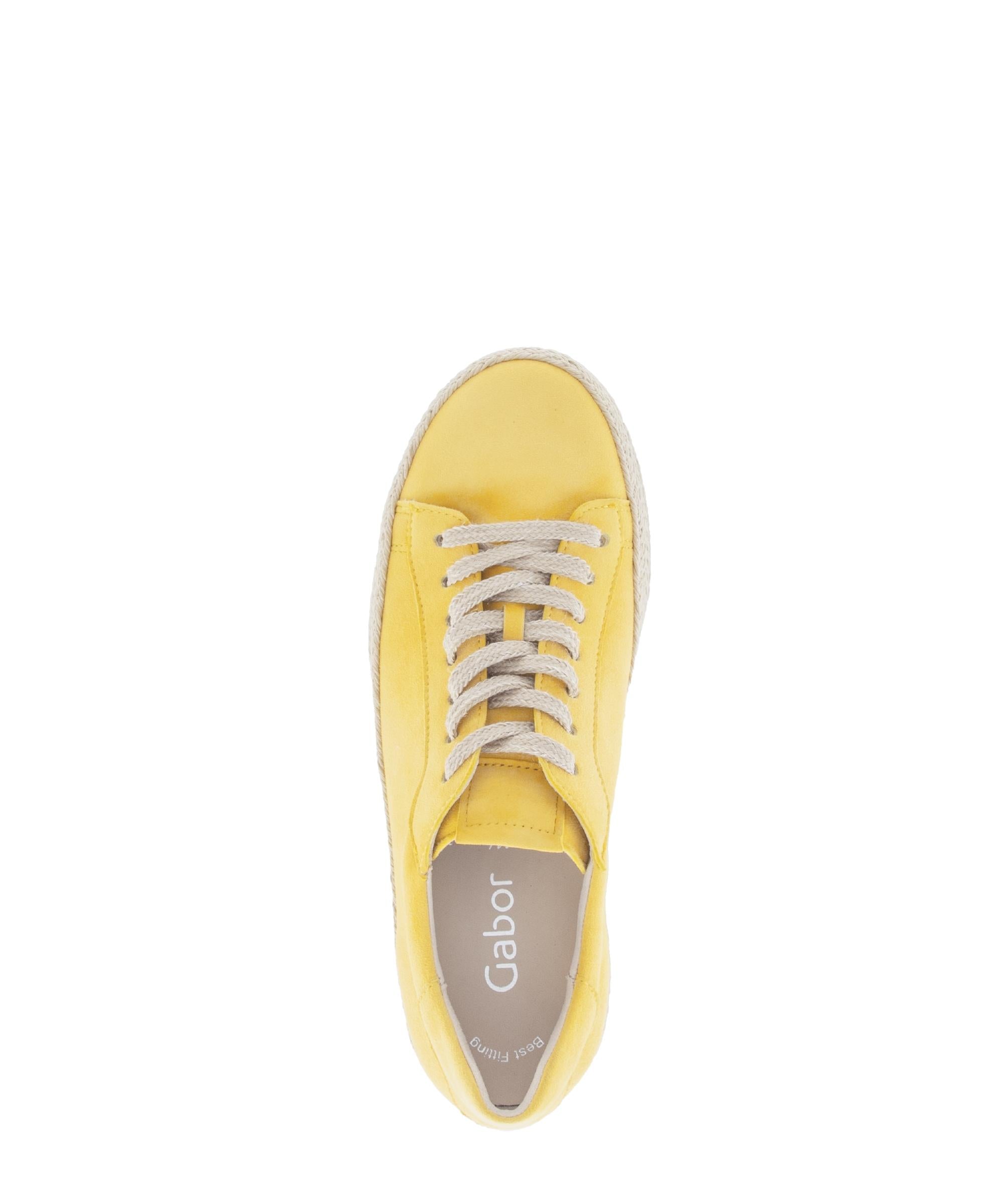 Baskets basses 83.270 femme jaune Gabor Baskets basses 83.270 femme jaune Jaune