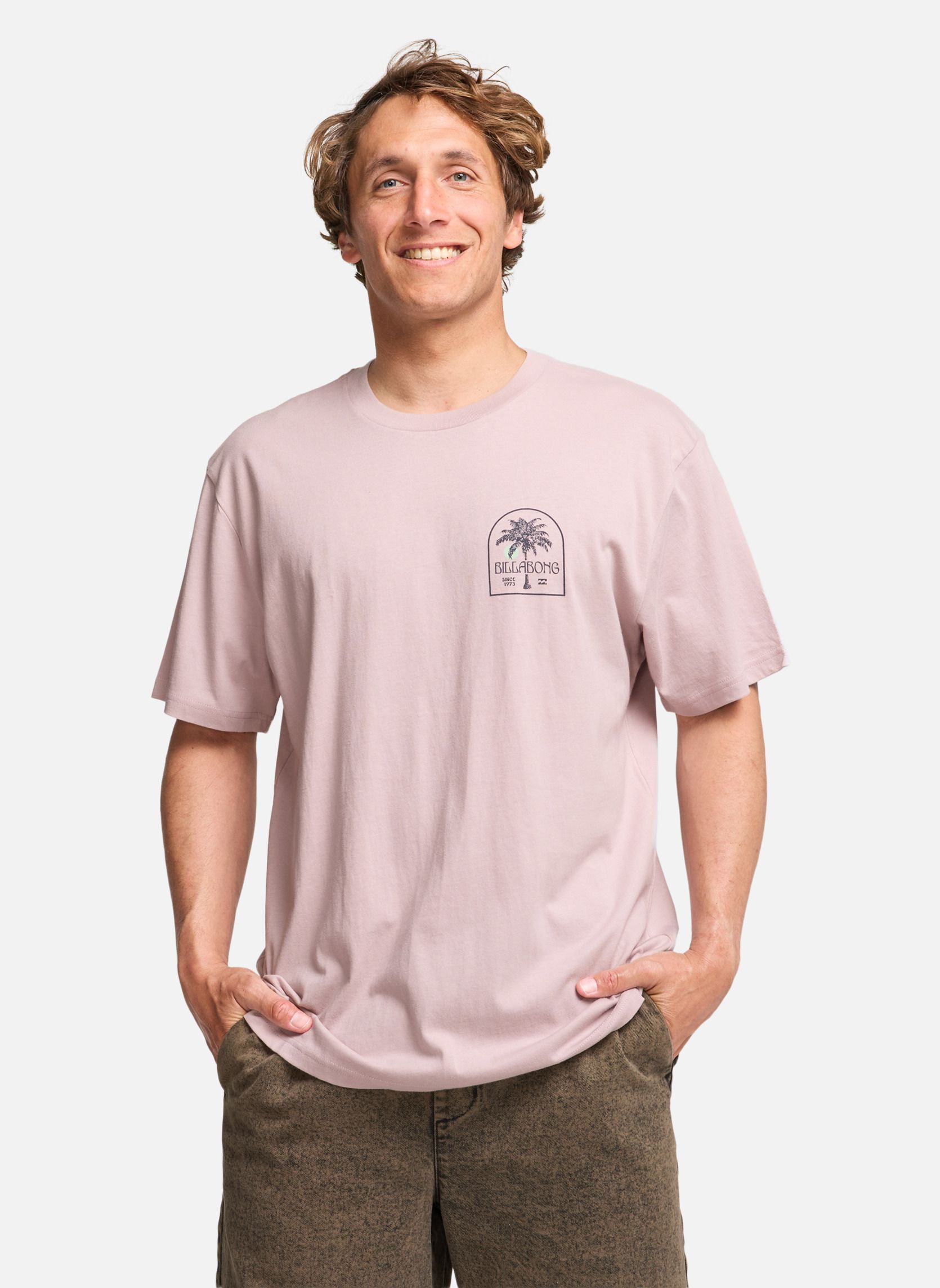 Tee-shirts Portal Premium homme violet Billabong Tee-shirts Portal Premium homme violet Violet clair
