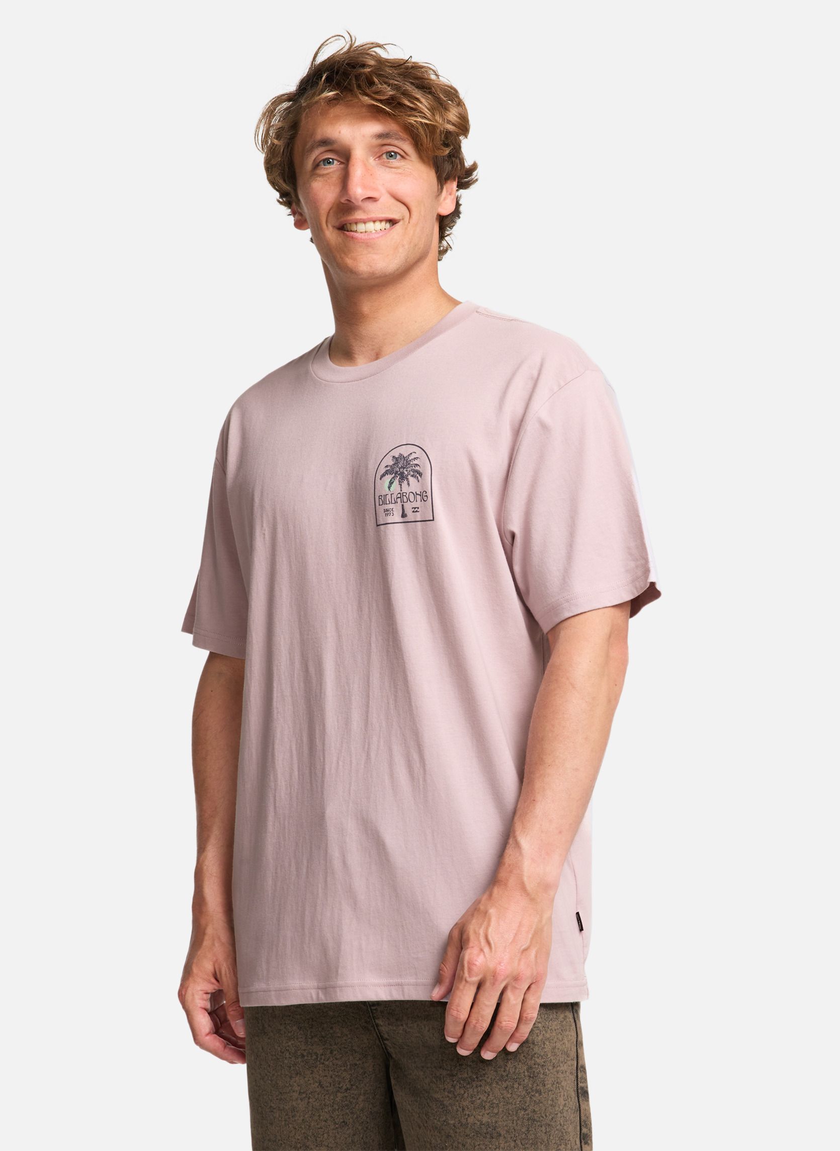 Tee-shirts Portal Premium homme violet Billabong Tee-shirts Portal Premium homme violet Violet clair