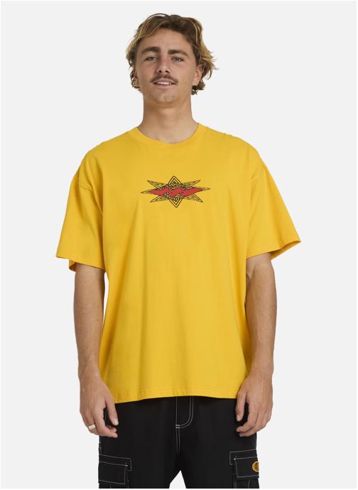 Billabong Tee-shirts Otis Diamond homme jaune