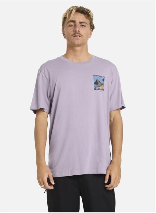Billabong Tee-shirts Post Cards A/DIV Premium homme violet