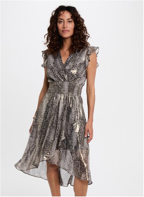 Morgan Robes 252-RCOBA.F femme gris