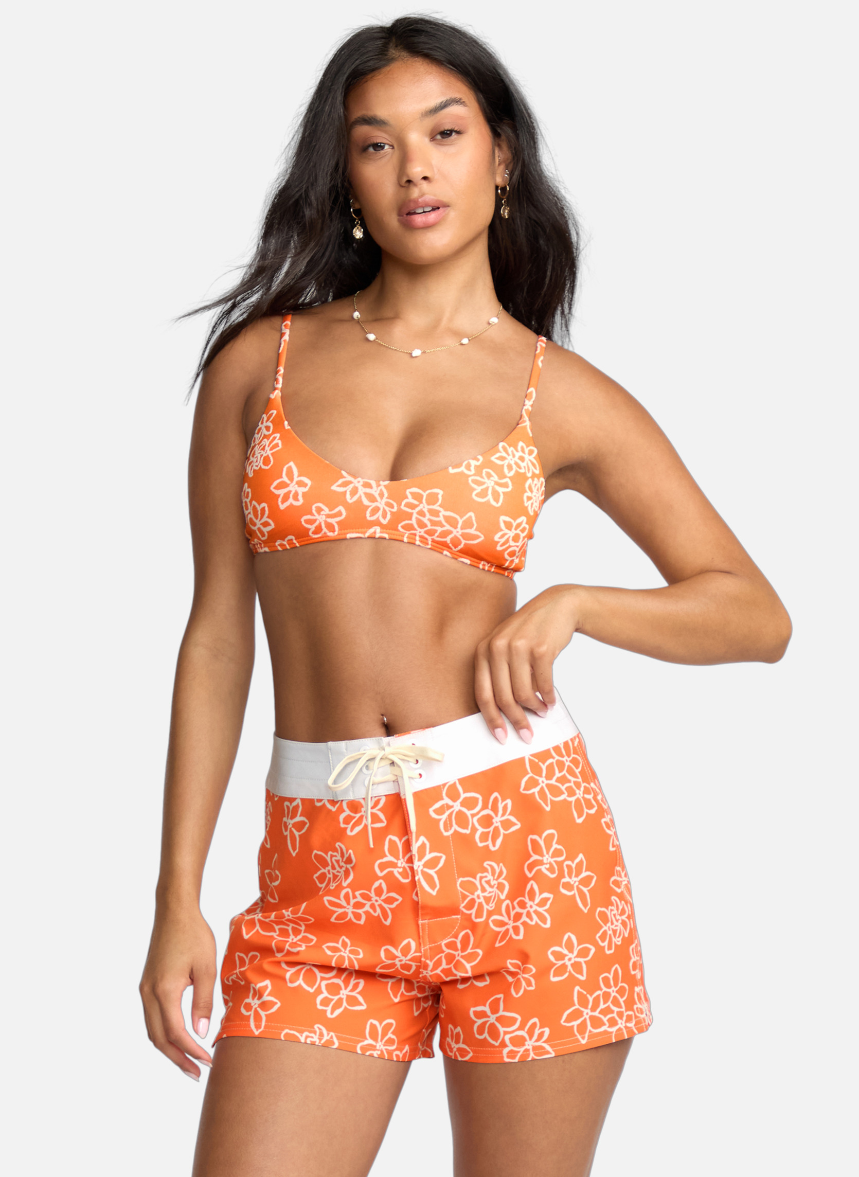 Bas de maillot shorty Josie Have It All femme orange Billabong Bas de maillot shorty Josie Have It All femme orange Orange