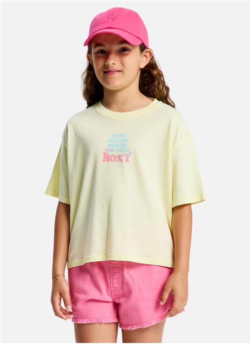 Roxy Tee-shirts Daisyloose Season fille jaune