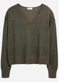 Pulls Pull col v ajusté - 31517357D femme vert Teddy Smith Pulls Pull col v ajusté - 31517357D femme vert Vert