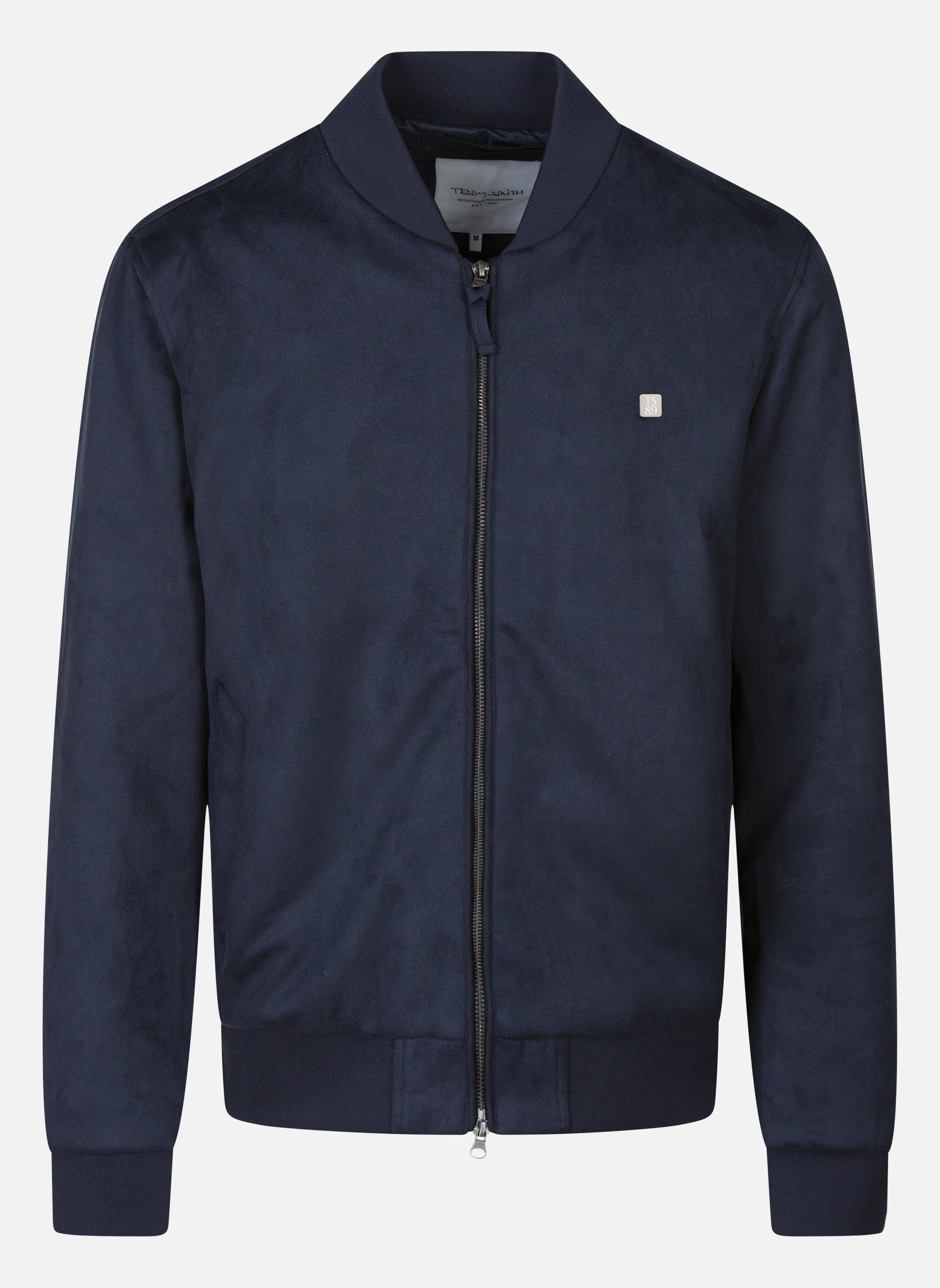 Blousons Blouson ajusté - 12018199D homme bleu Teddy Smith Blousons Blouson ajusté - 12018199D homme bleu Bleu