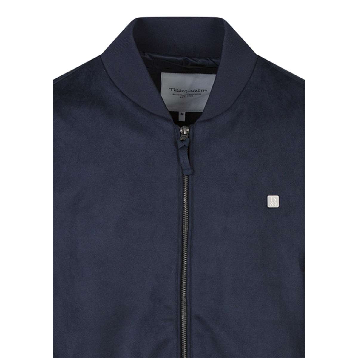 Blousons Blouson ajusté - 12018199D homme bleu Teddy Smith Blousons Blouson ajusté - 12018199D homme bleu Bleu