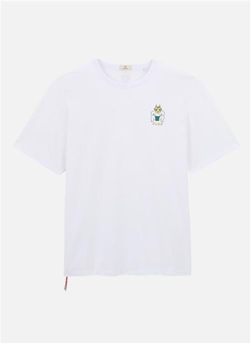 Serge Blanco Tee-shirts T-shirt homme blanc