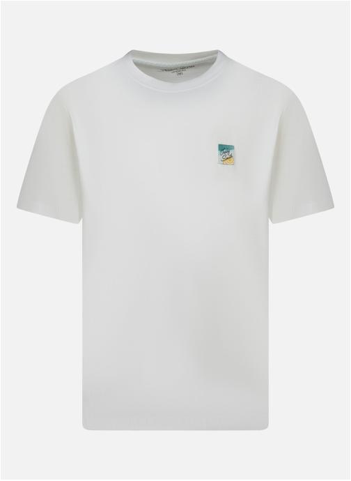 Teddy Smith Tee-shirts T-shirt coton droit - 11018147D homme blanc