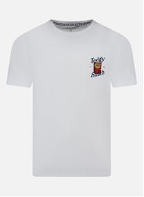 Tee-shirts T-shirt coton droit - 11018168D homme blanc Teddy Smith Tee-shirts T-shirt coton droit - 11018168D homme blanc Blanc