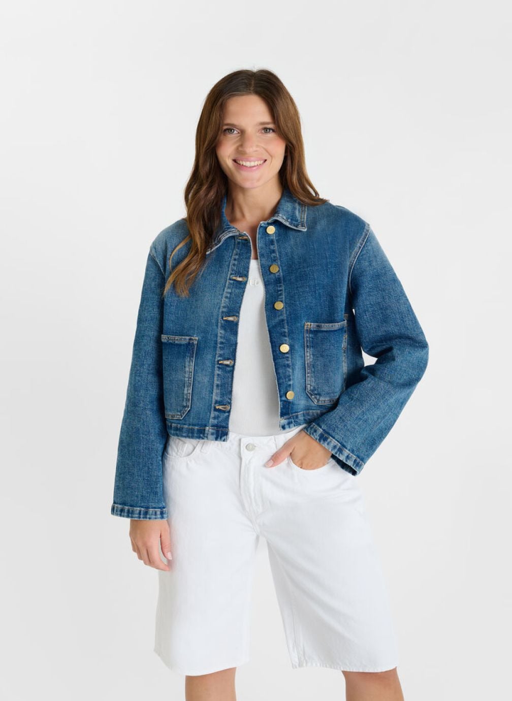 Vestes Veste AKSEL Blue femme bleu Le temps des cerises Vestes Veste AKSEL Blue femme bleu Bleu
