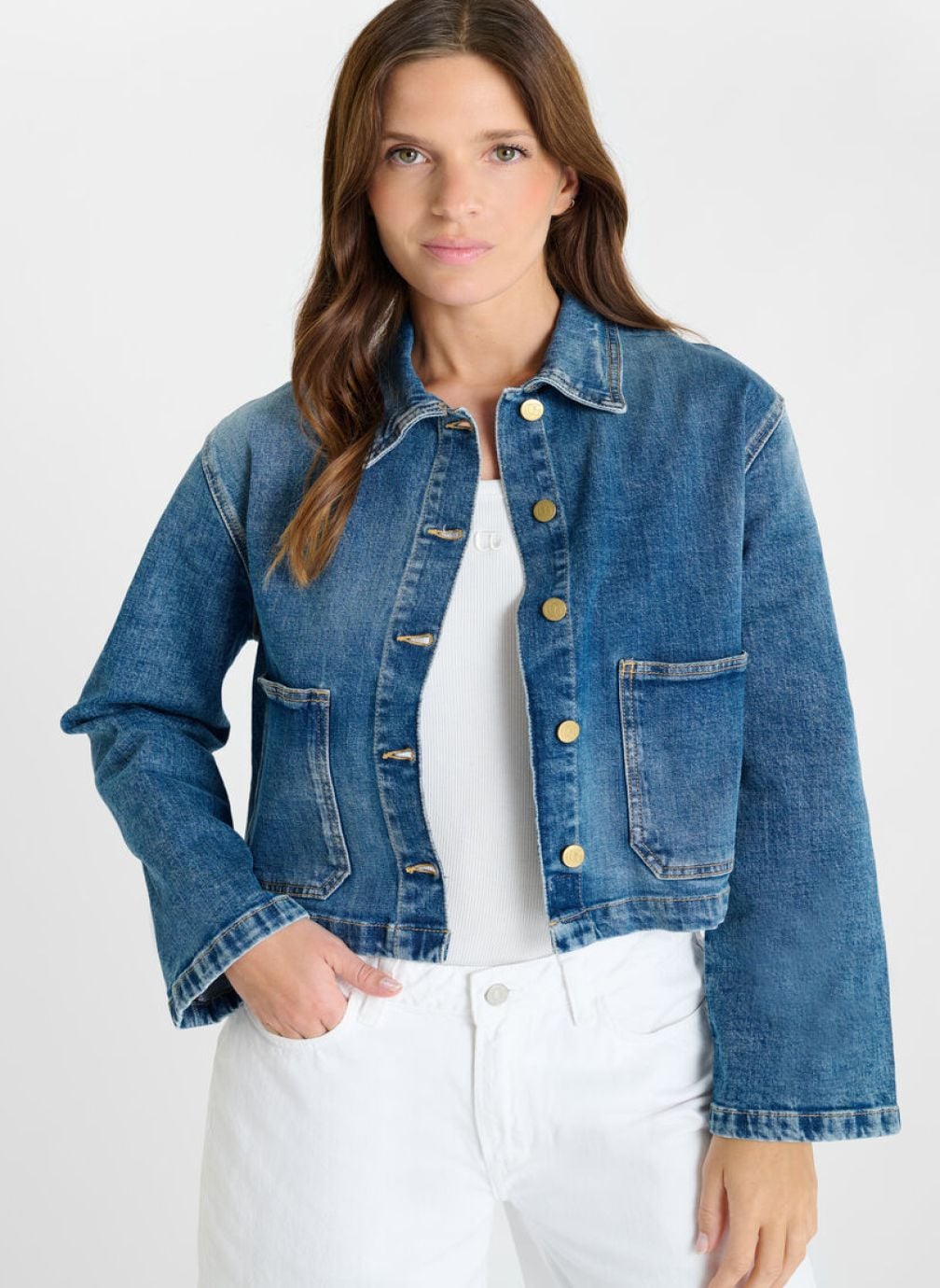 Vestes Veste AKSEL Blue femme bleu Le temps des cerises Vestes Veste AKSEL Blue femme bleu Bleu