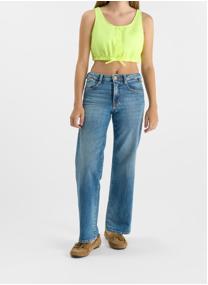 Jeans droits Jeans loose Blue fille bleu Le temps des cerises Jeans droits Jeans loose Blue fille bleu Bleu