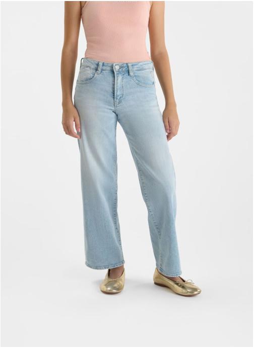 Le temps des cerises Jeans droits Jeans droite PULPH 22 Blue fille bleu