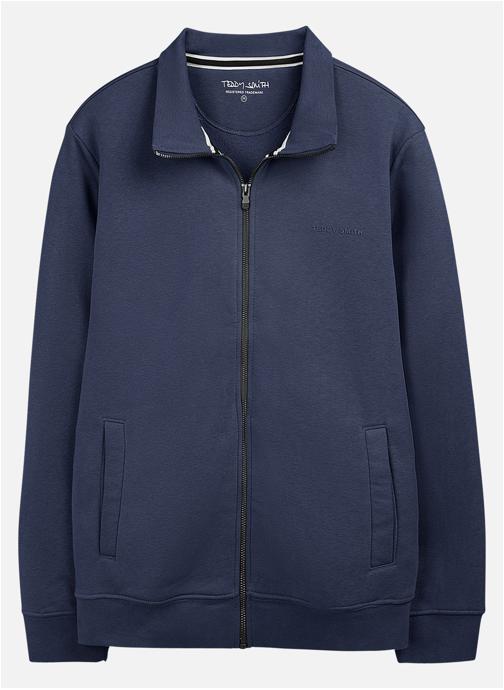 Teddy Smith Sweats à capuche Sweat col montant droit - 10916923D homme bleu