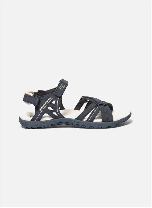 TBS Sandales Mules TREKKER NUDE femme bleu