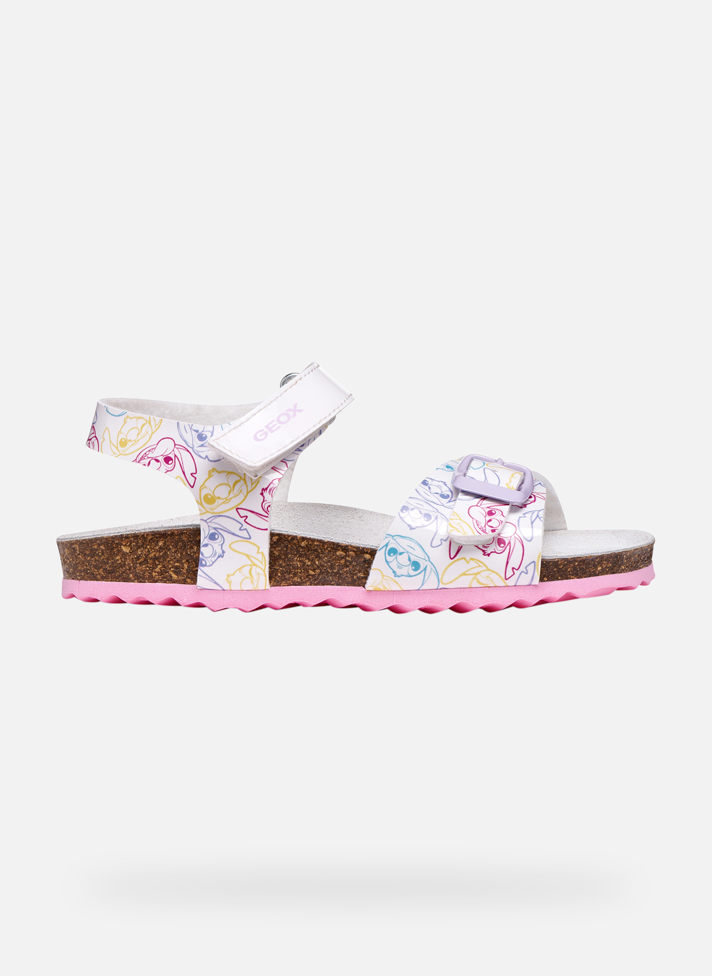 Baskets basses ADRIEL GIRL fille multicolore Geox Baskets basses ADRIEL GIRL fille multicolore Multicouleur