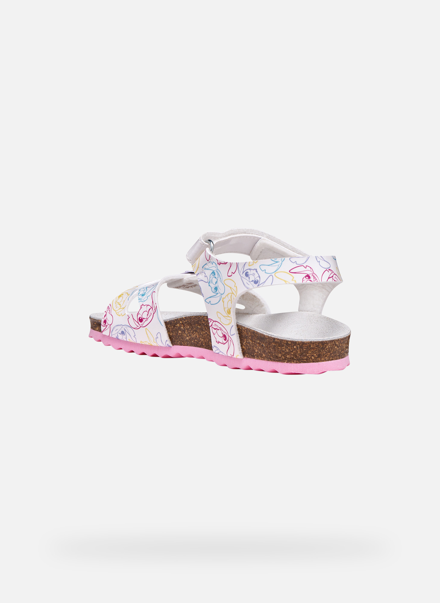 Baskets basses ADRIEL GIRL fille multicolore Geox Baskets basses ADRIEL GIRL fille multicolore Multicouleur
