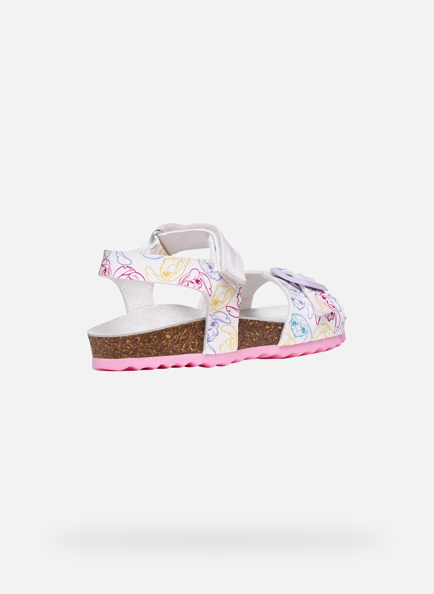 Baskets basses ADRIEL GIRL fille multicolore Geox Baskets basses ADRIEL GIRL fille multicolore Multicouleur