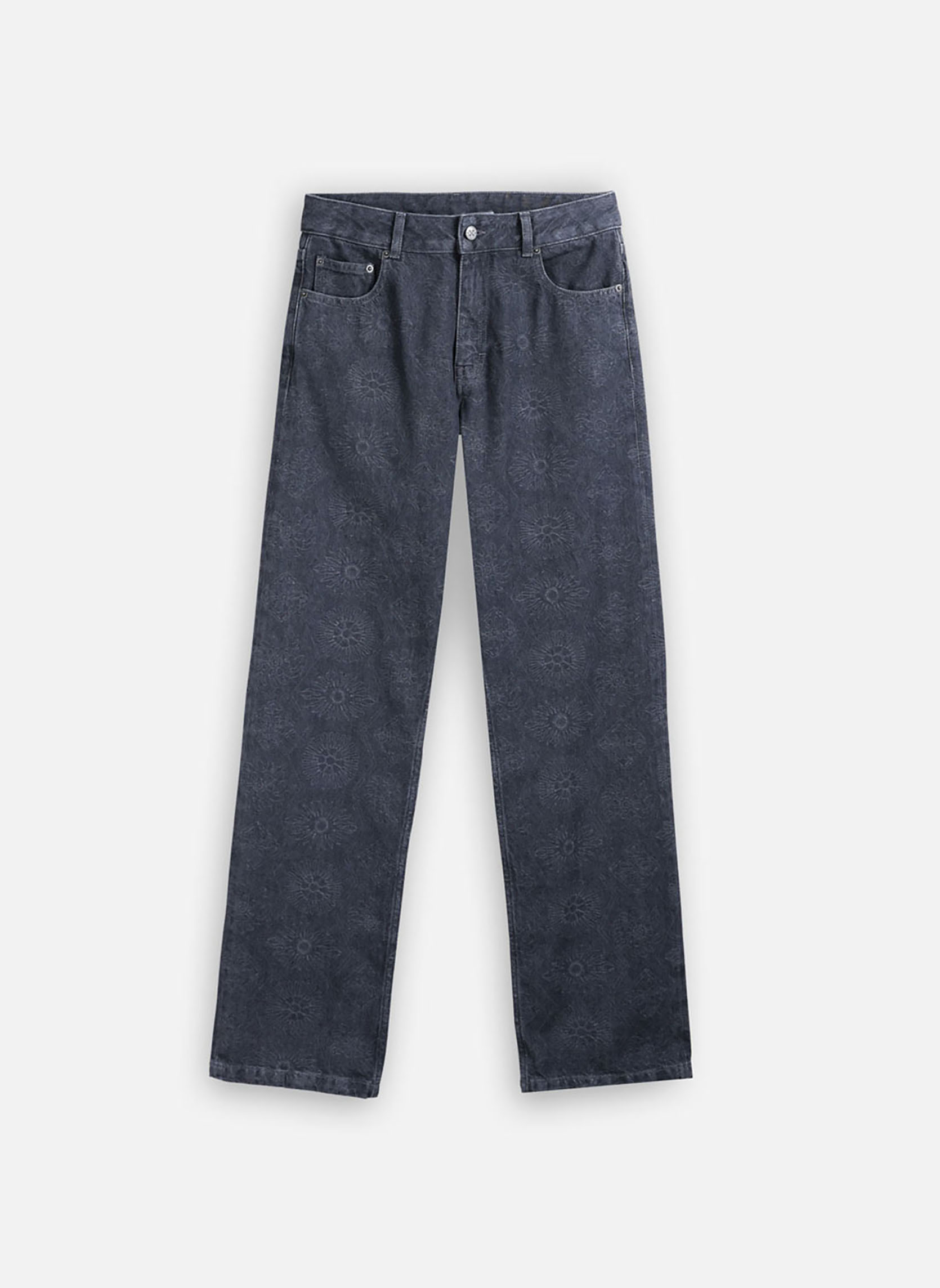 Pantalons droit MOTEL femme gris Oxbow Pantalons droit MOTEL femme gris Gris foncé