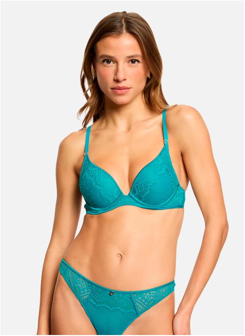 Morgan Brassières Soutien-gorge coques moulées turquoise Lexi femme bleu