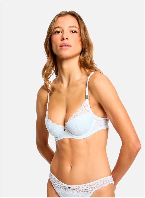 Morgan Brassières Soutien-gorge coques moulées blanc Sandra femme blanc