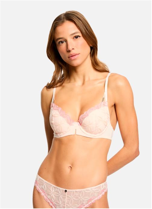 Morgan Brassières Soutien-gorge coques moulées poudre Angie femme rose