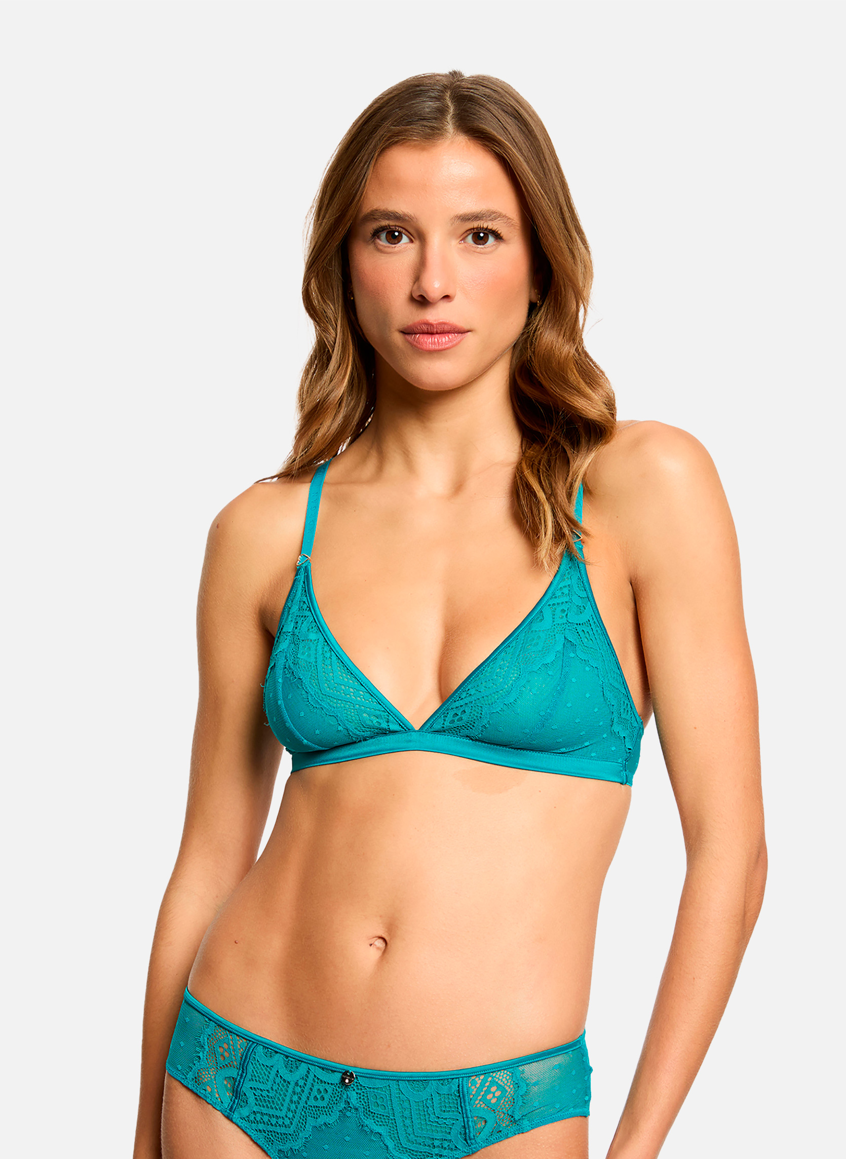 Brassières Soutien-gorge souple turquoise Lexi femme bleu Morgan Brassières Soutien-gorge souple turquoise Lexi femme bleu Bleu
