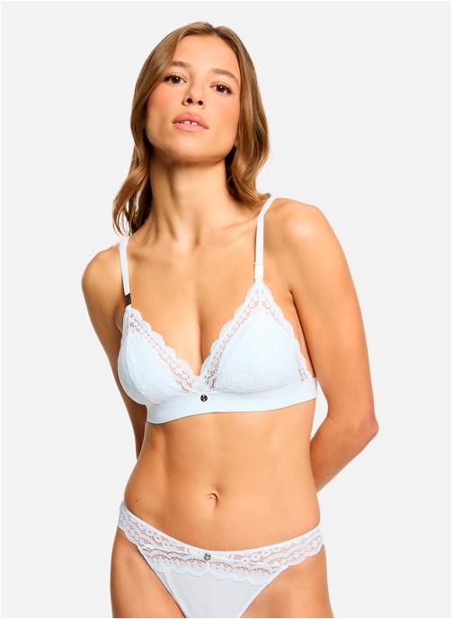 Morgan Brassières Soutien-gorge souple coques amovibles blanc Sandra femme blanc