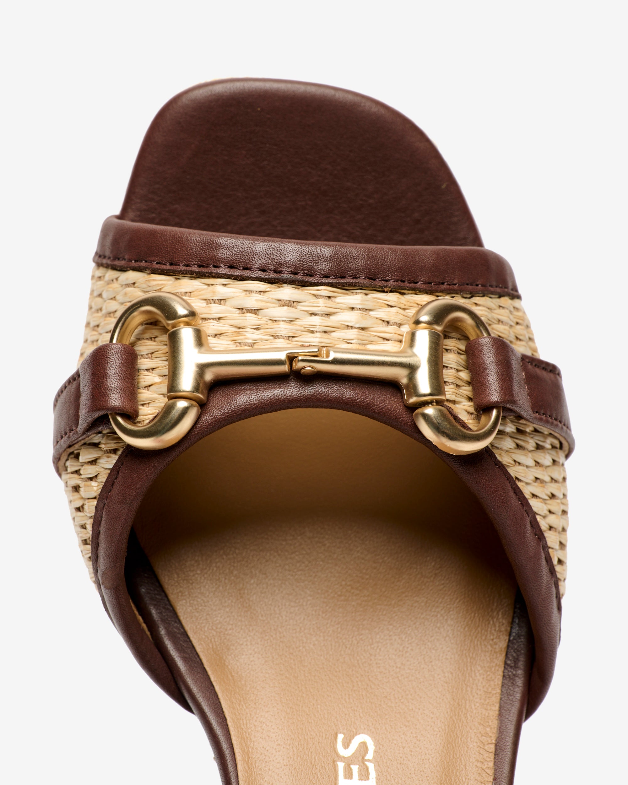 Sandales CHICLANA RAFHIA MARRON ET SANDALES EN CUIR À TALONS femme marron Pedro Miralles Sandales CHICLANA RAFHIA MARRON ET SANDALES EN CUIR À TALONS femme marron Marron
