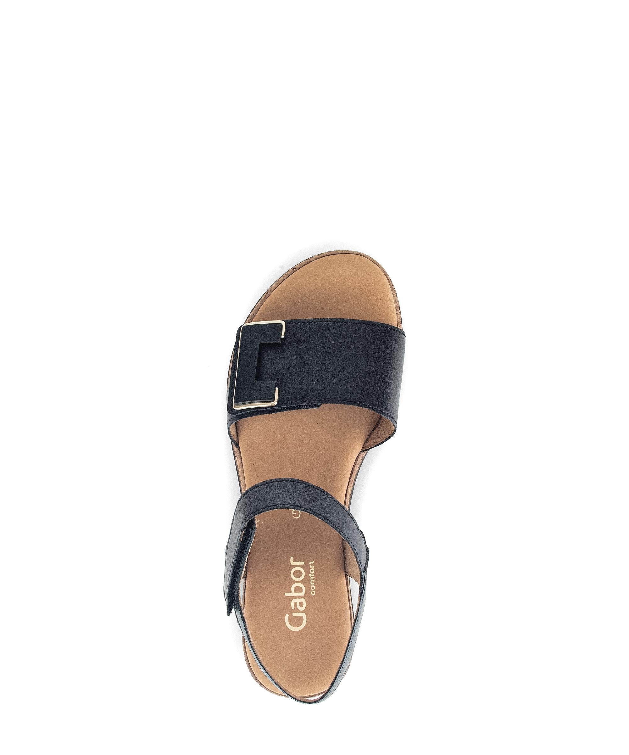 Sandales 82.700 femme noir Gabor Sandales 82.700 femme noir Noir