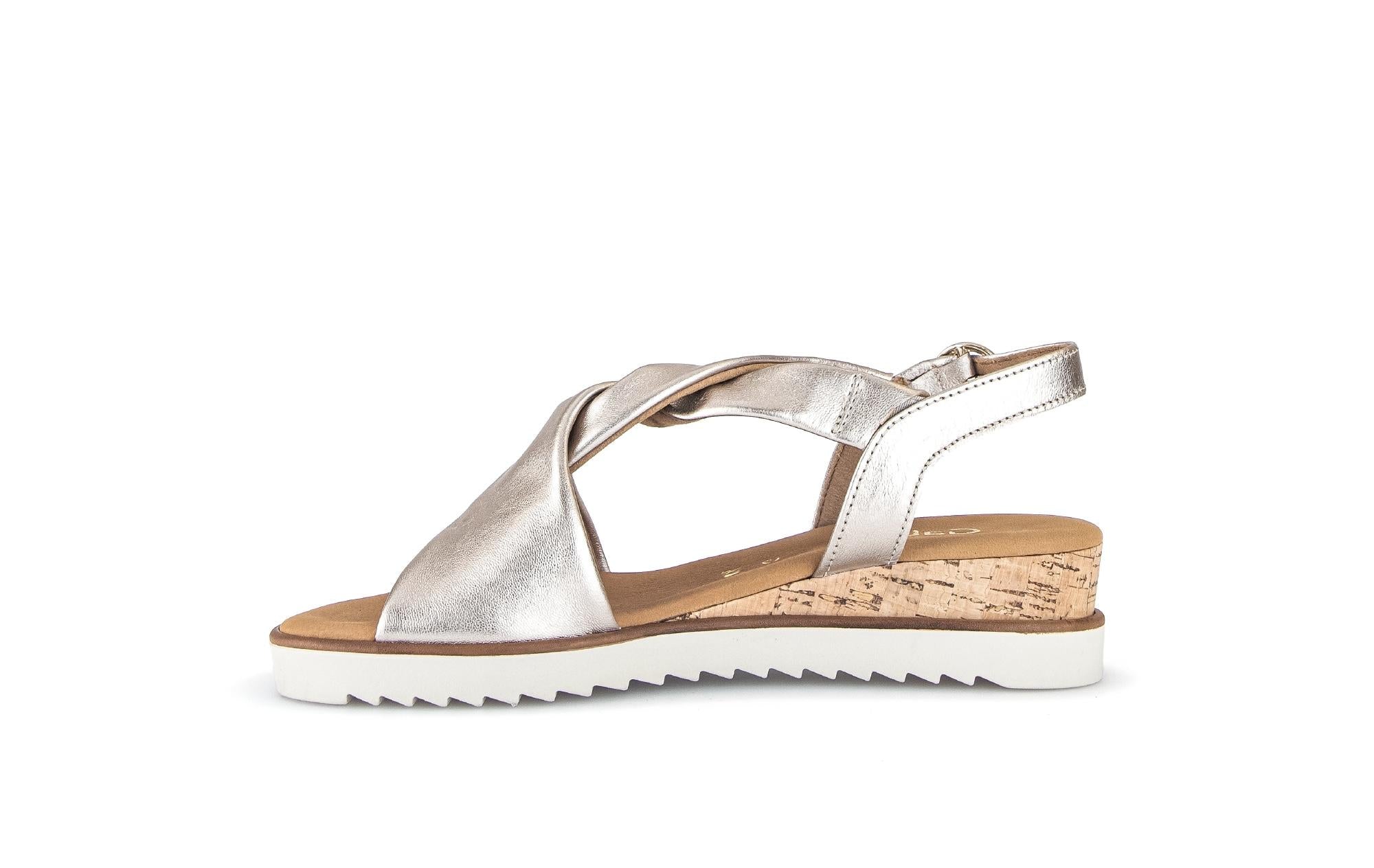 Sandales 82.751 femme or et bronze Gabor Sandales 82.751 femme or et bronze Or