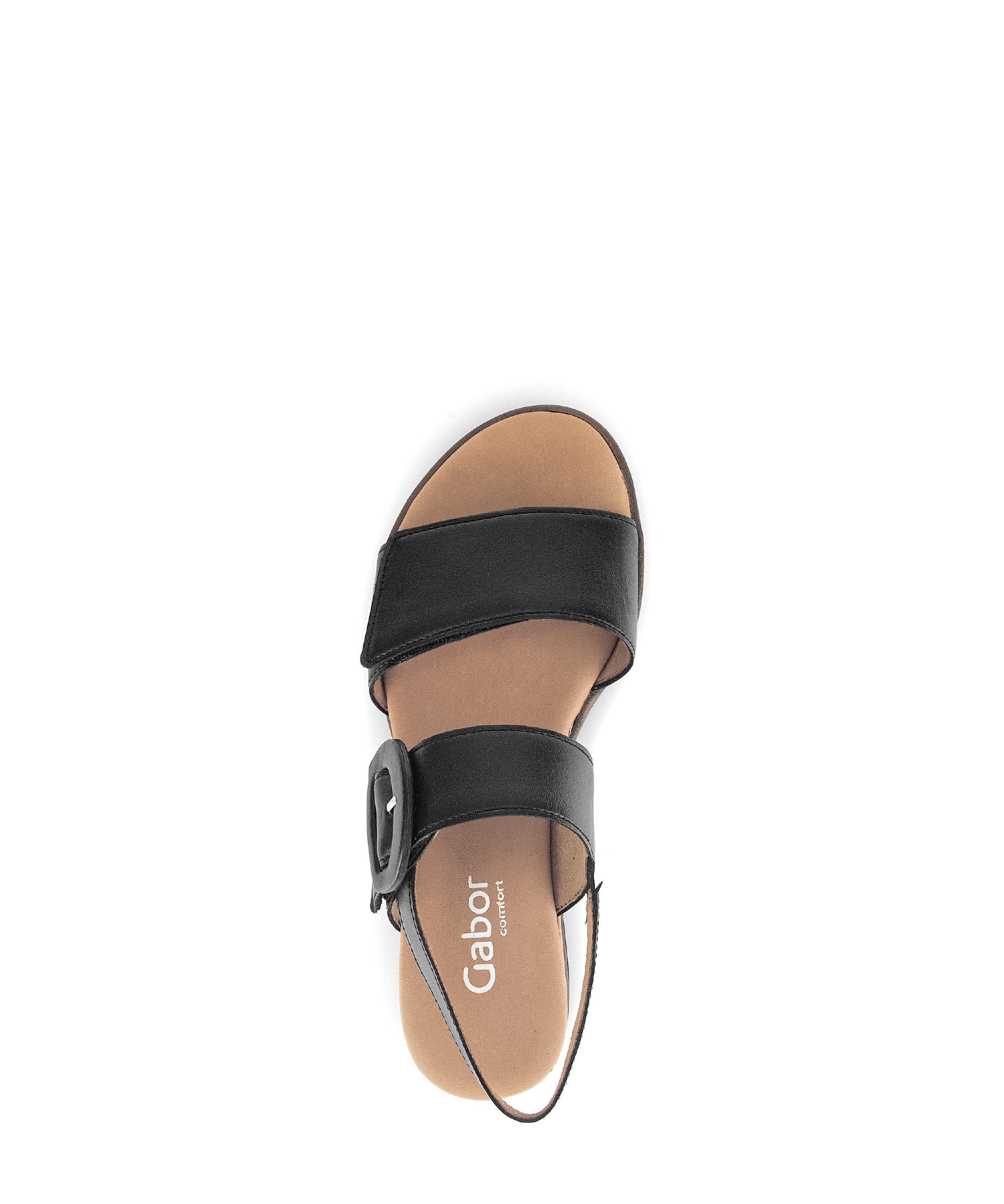 Sandales 82.752 femme noir Gabor Sandales 82.752 femme noir Noir
