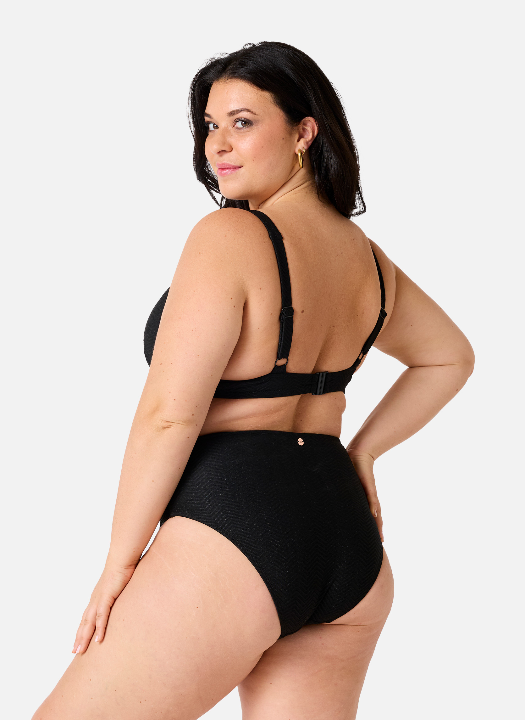 Hauts de maillot balconnet Haut de maillot de bain armaturé grand maintien noir Désinvolte femme noir Brigitte Bardot Hauts de maillot balconnet Haut de maillot de bain armaturé grand maintien noir Désinvolte femme noir Noir
