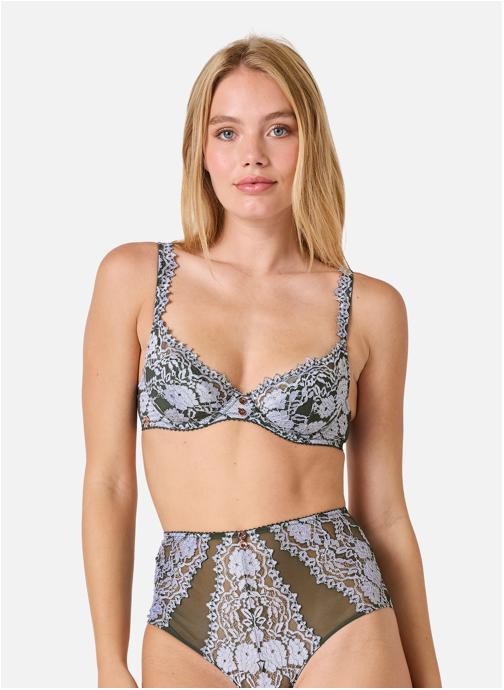 Brigitte Bardot Brassières Soutien-gorge coques kaki Mystique femme vert