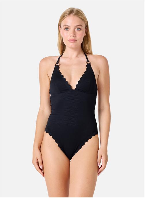 Brigitte Bardot 1 pièce Maillot de bain 1 pièce noir Bohochic femme noir