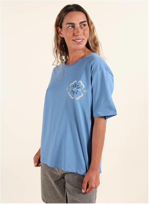 Oxbow Tee-shirts PEACE femme bleu