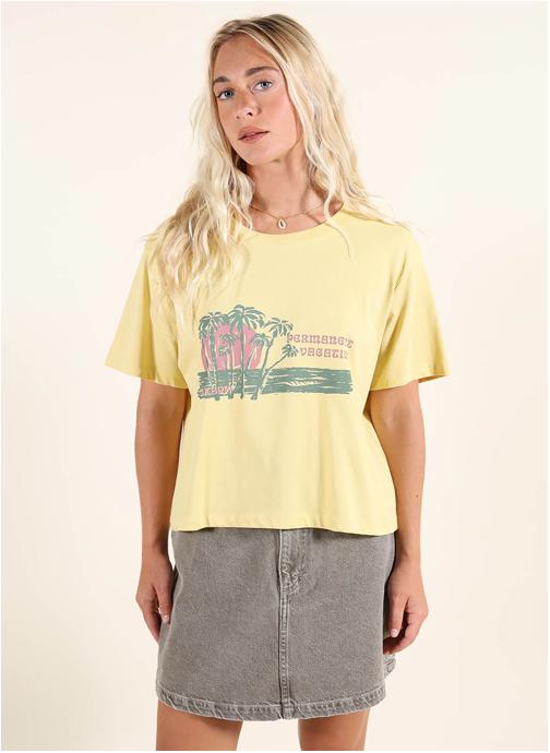 Oxbow Tee-shirts VACATION femme jaune