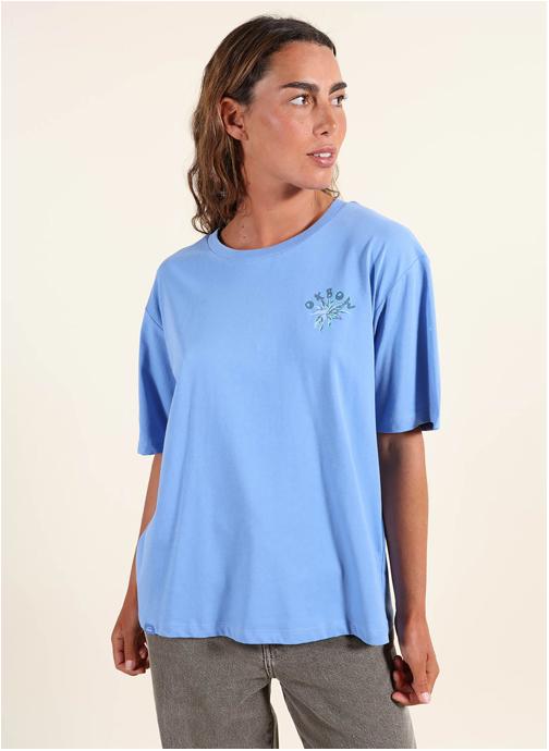 Oxbow Tee-shirts TROPICSW femme bleu